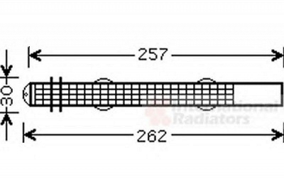 VAN WEZEL 0600d298 -  Осушитель, кондиционер